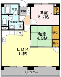 シュクレ川崎の物件間取画像